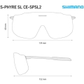 Okulary rowerowe Shimano S-Phyre SL CE-SPSL2 żółte (ridescape off-road)