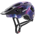 Kask rowerowy Uvex React Junior MIPS fioletowy