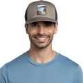 Czapka z daszkiem Buff Explore Trucker Cap soor tundra khaki