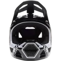 Kask rowerowy Fullface Fox Junior Rampage Digi Image MIPS biało-czarny