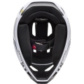 Kask rowerowy Fullface Fox Rampage Digi Image MIPS biało-czarny