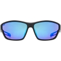 Okulary rowerowe Uvex Sportstyle 806 czarno-niebieskie
