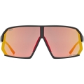 Okulary rowerowe Uvex Sportstyle 237 CV czarne (czerwone soczewki)