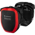 Sakwy Extrawheel Wayfarer Poliester czarno-czerwone