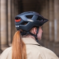 Kask rowerowy Abus Aduro 3.0 LED signal yellow