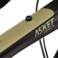 Rower gravel Ghost Asket Essential EQ AL black light khaki