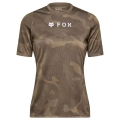 Koszulka rowerowa damska Fox Lady Ranger Tru Dri brązowa