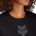 Koszulka rowerowa damska z długim rękawem Fox Lady Ranger Head czarna