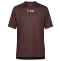 Koszulka rowerowa Fox Ranger Wordmark brązowa - S