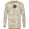 Koszulka rowerowa z długim rękawem Fox Ranger Tru Dri beżowa - XL