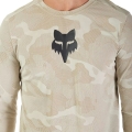 Koszulka rowerowa z długim rękawem Fox Ranger Tru Dri beżowa - XL