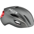 Kask rowerowy MET Manta MIPS szaro-czerwony