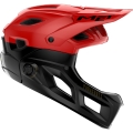 Kask rowerowy fullface MET Parachute MCR MIPS czerwono-czarny