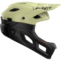 Kask rowerowy fullface MET Parachute MCR MIPS zielono-czarny
