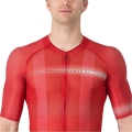 Koszulka rowerowa Castelli Climber's A/C czerwona - XL