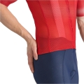 Koszulka rowerowa Castelli Climber's A/C czerwona - XL