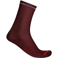 Skarpetki Castelli Premio Evo 18 bordowe