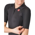 Koszulka rowerowa damska Castelli Aero Pro 8S W czarna
