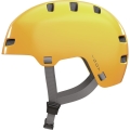 Kask rowerowy orzech Abus Indy żółty