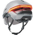 Kask rowerowy Abus HYP-E ACE srebrny
