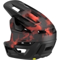 Kask rowerowy Bluegrass Jetro MIPS czarno-czerwony