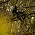 Kask rowerowy Bluegrass Jetro MIPS czarno-czerwony