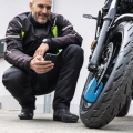 Blokada tarczy hamulcowej Abus Granit 8078 SmartX 2.0 czerwona