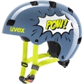 Kask rowerowy orzech Uvex Kid 3 granatowo-żółty
