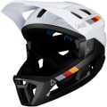 Kask rowerowy fullface Leatt MTB Enduro 2.0 biało-czarny