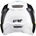 Kask rowerowy fullface Leatt MTB Gravity 2.0 biało-czarny