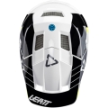 Kask rowerowy fullface Leatt MTB Gravity 2.0 biało-czarny