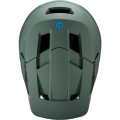 Kask rowerowy fullface Leatt MTB Gravity 1.0 ciemnozielony
