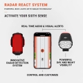 Zestaw lampek z radarem Lezyne Radar React System