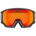 Gogle narciarskie Uvex Athletic FM czerwony-czarne