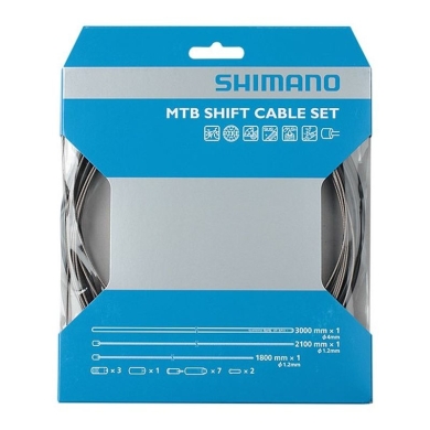 Zestaw linek i pancerzy przerzutki Shimano SIS-SP41 PTFE MTB