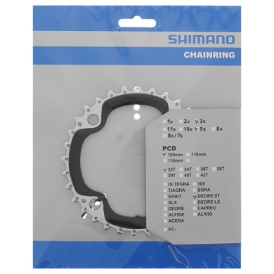 Tarcza mechanizmu korbowego Shimano Deore XT FC-M770 (32T)