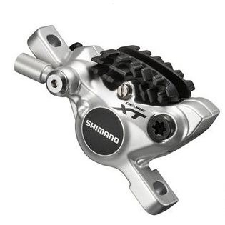 Shimano BR M785 Zacisk hamulca tarczowego PM okł. metaliczna z radiatorem