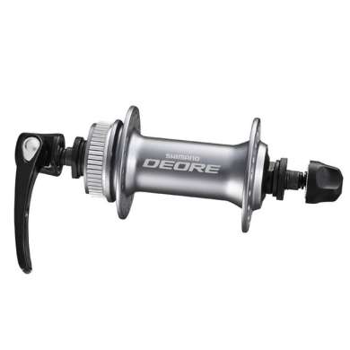 Shimano HB M615 Deore Przednia piasta Center Lock srebrna