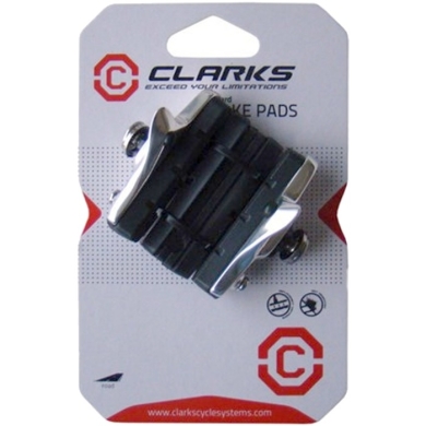 Clarks CP240 Klocki hamulcowe szosa 52mm wkładki 2x czarne
