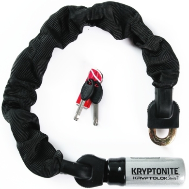 Kryptonite Kryptolok series 2 Integrated Chain Zapięcie rowerowe łańcuch