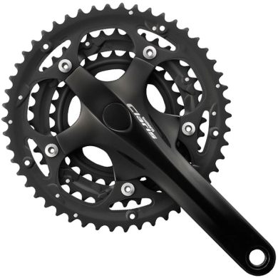 Shimano FC 2403 Claris Korba rowerowa szosowa octalink czarna z osłoną