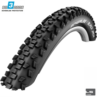 Schwalbe Black Jack 20 x 1.90 KG SBC LS Opona rowerowa