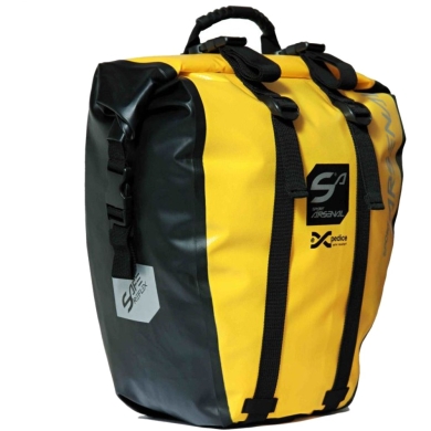 Sport Arsenal Expedice 312 Wodoszczelna sakwa boczna na bagażnik żółta