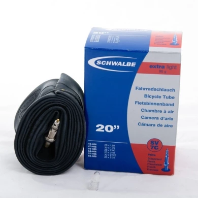 Schwalbe SV 7C Extra Light Dętka 20 cali wentyl Presta 40mm