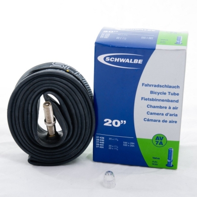 Schwalbe AV 7A Dętka 20 cali wentyl Auto 40mm