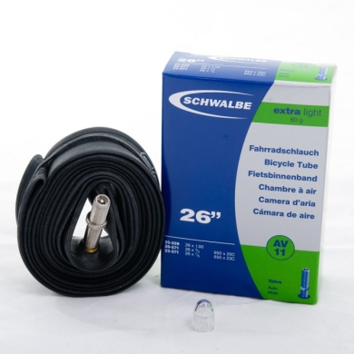 Schwalbe AV 11 Extra Light Dętka 26 cali wentyl Auto 40mm