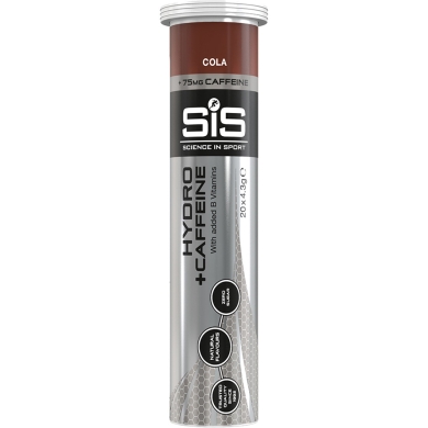 Tabletki nawadniajace S.I.S. Science In Sport Go Hydro + Caffeine 75mg Cola 20x4g
