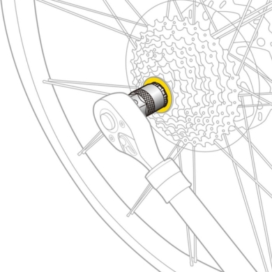Klucz do kaset Topeak Freewheel Remover Shimano / SRAM