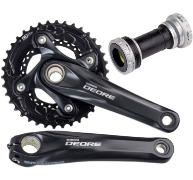 Shimano FC M615 Deore Korba czarna