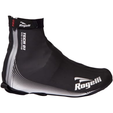 Ochraniacze na buty Rogelli Tech-01 Fiandrex czarno-białe